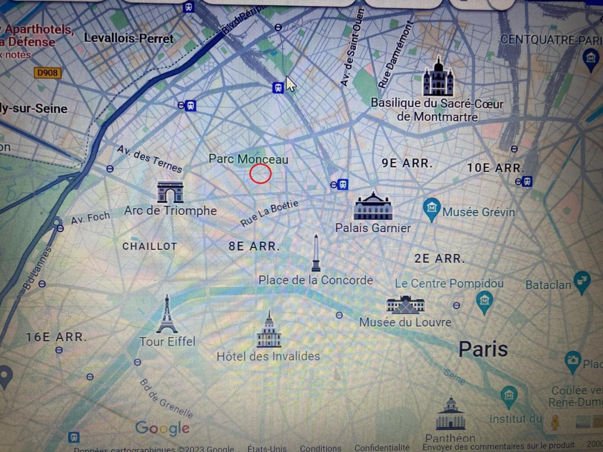 Parc Monceau Bed & Breakfast Paris Ngoại thất bức ảnh